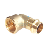 Copper Press Female Elbow